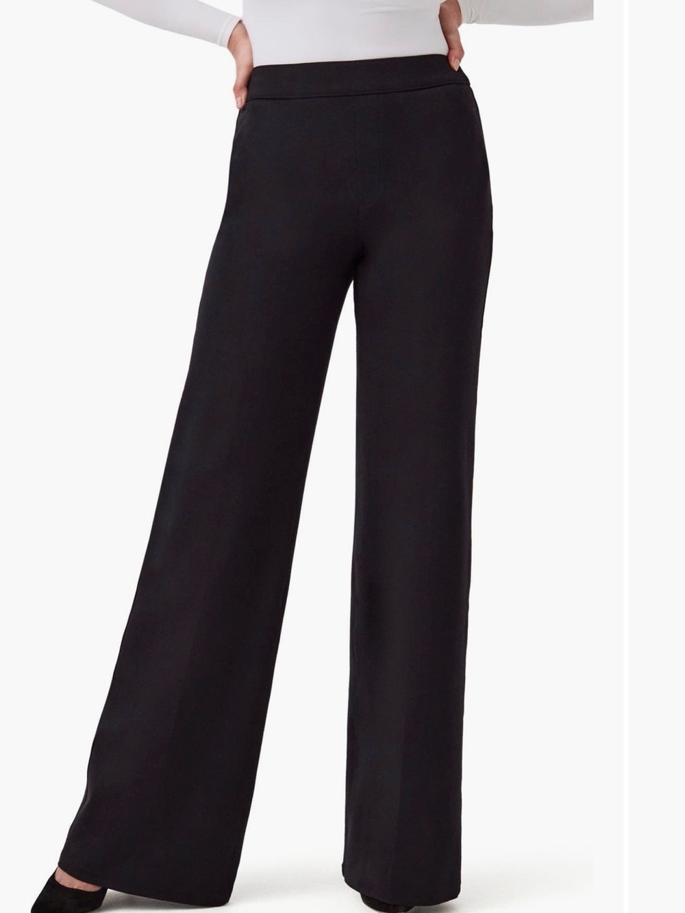 Spanx SPANXsupersmooth PerfectFit Ponte Wide Leg Pants